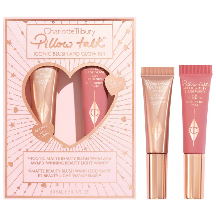 Charlotte Tilbury - Mini Pillow Talk Iconic Blush and Glow Kit Set (Preorden)