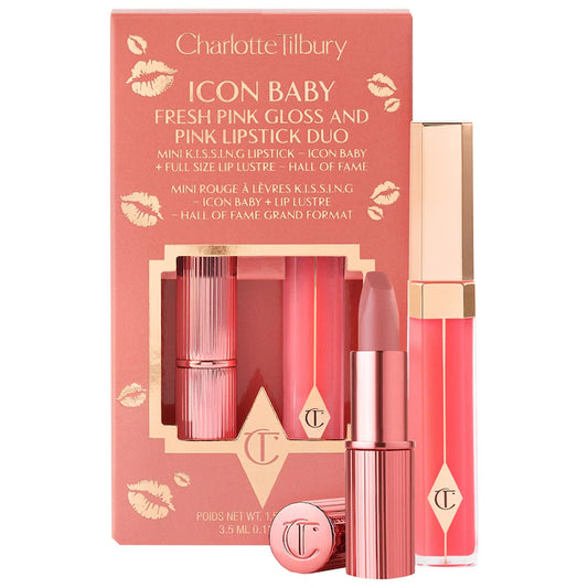 Charlotte Tilbury - K.I.S.S.I.N.G Lipstick and Lip Gloss Duos