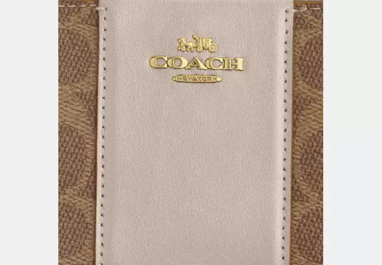 Coach - Boxed Long Zip Around Wallet In Signature Canvas (Preorden)