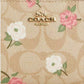 Coach - Snap Wallet In Signature Canvas With Floral Print (Preorden)