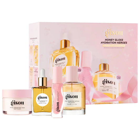 Gisou - Honey Gloss Hydration Heroes Hair Value Set (Preorden)