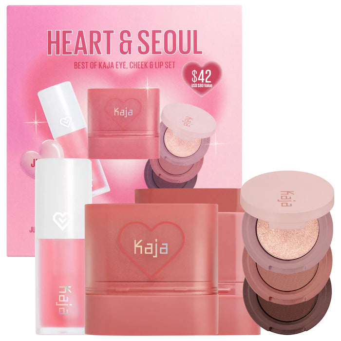 Kaja - Heart & Seoul Eye, Cheek and Lip Set (Preorden)