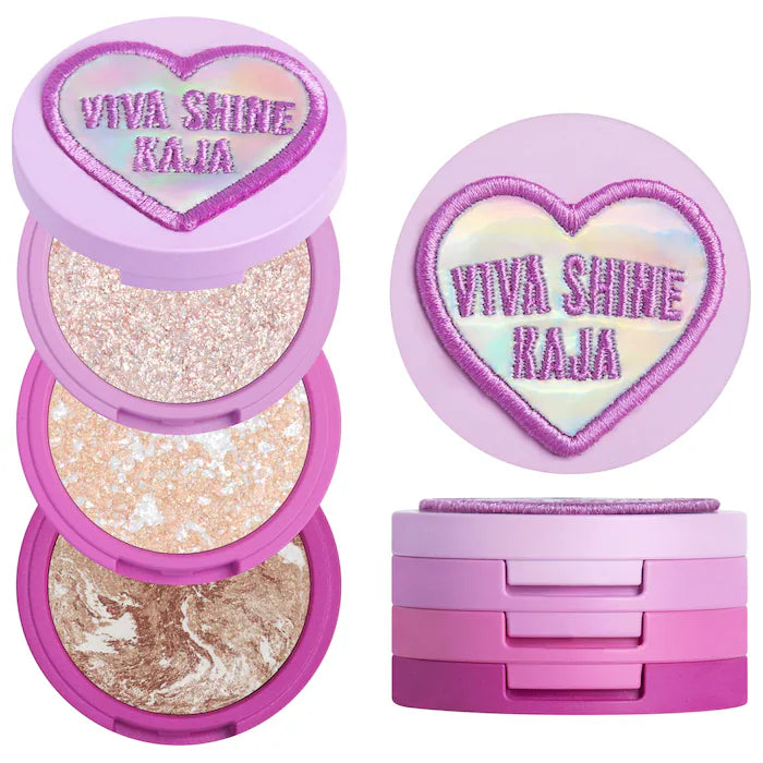 Kaja Viva Shine Bento Highlighter + Eyeshadow Palette (Preventa)