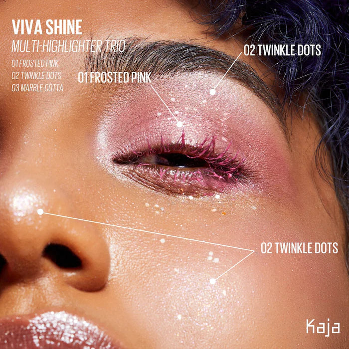 Kaja Viva Shine Bento Highlighter + Eyeshadow Palette (Preventa)