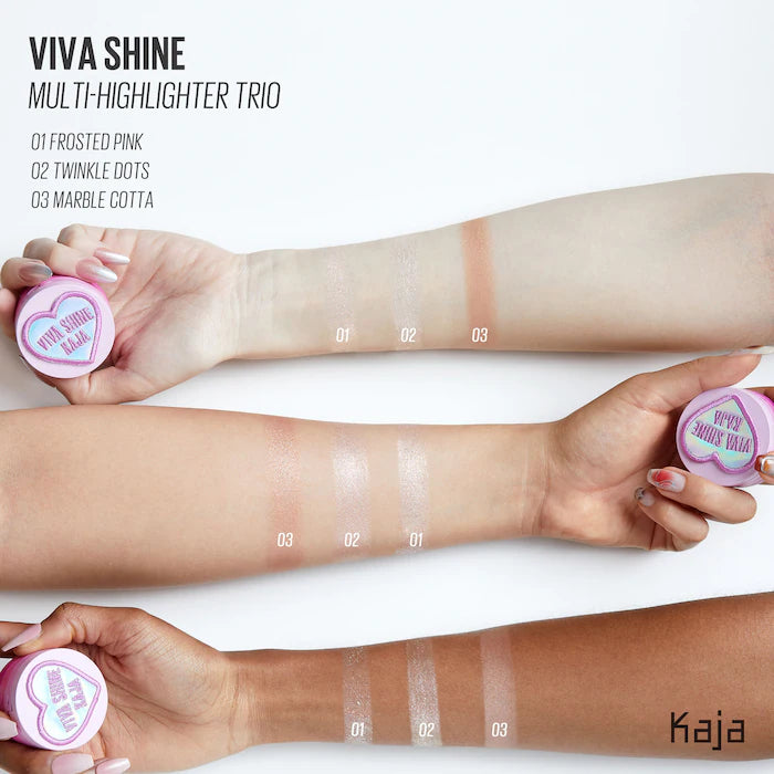 Kaja Viva Shine Bento Highlighter + Eyeshadow Palette (Preventa)