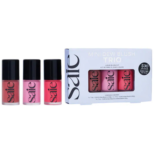 Saie - Mini Dew Blush Trio (Preorden)