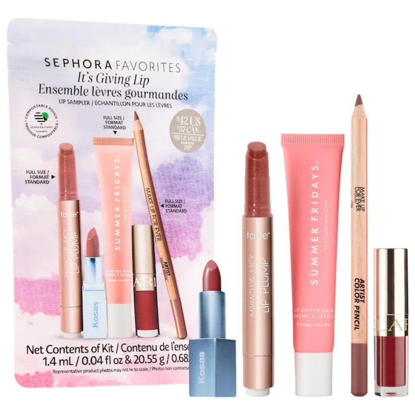 Sephora Favorites - It's Giving Lip Value Set (Preventa)