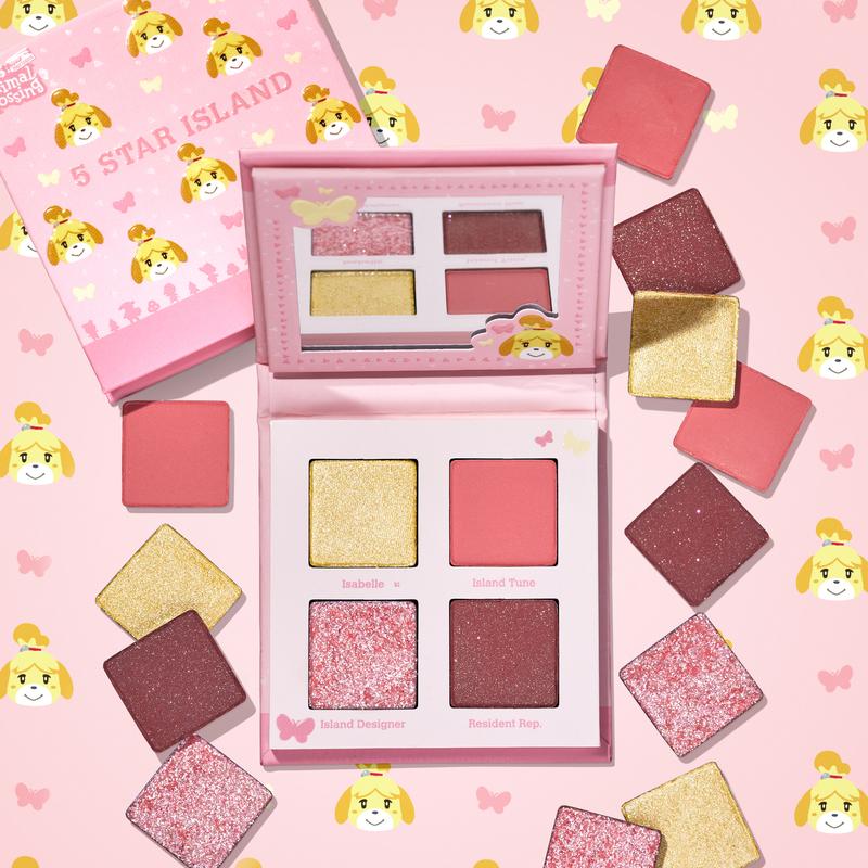 Colourpop x Animal Crossing - 5 star island *sin cajita*