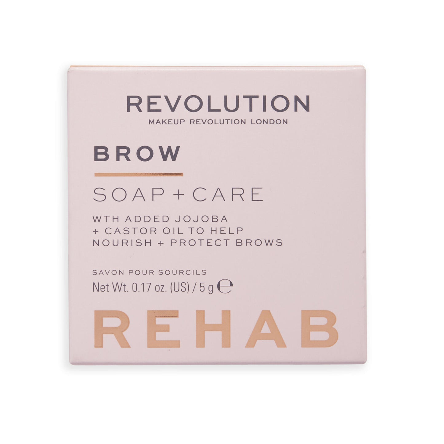 Makeup Revolution - Rehab Soap & Care Styler (Jabón de cejas)