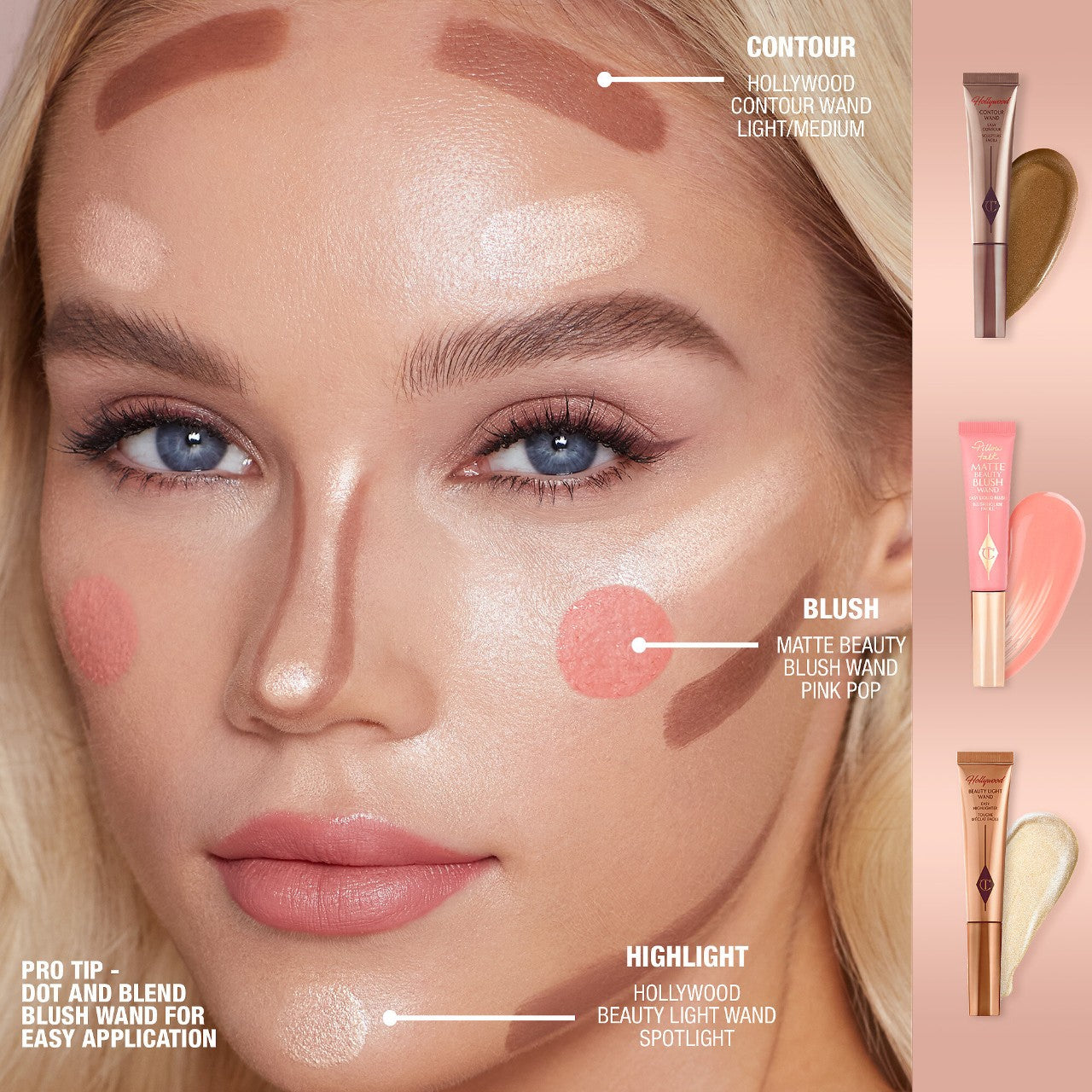 Charlotte Tilbury - Matte Beauty Blush Wand (Preorden)