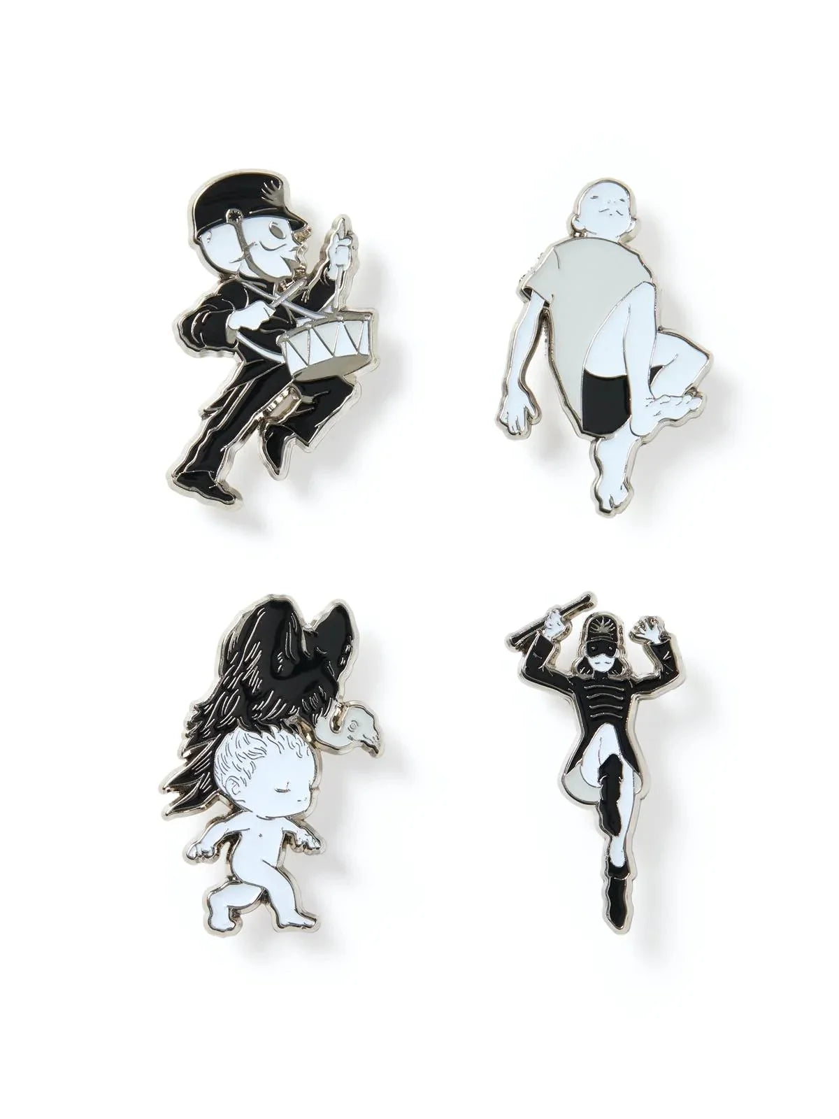 HipDot x MCR - Pin Set Edición The Black Parade