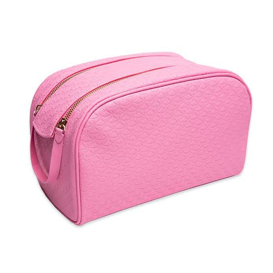 Jeffree Star Cosmetics - Pink Double Zip Makeup Bag