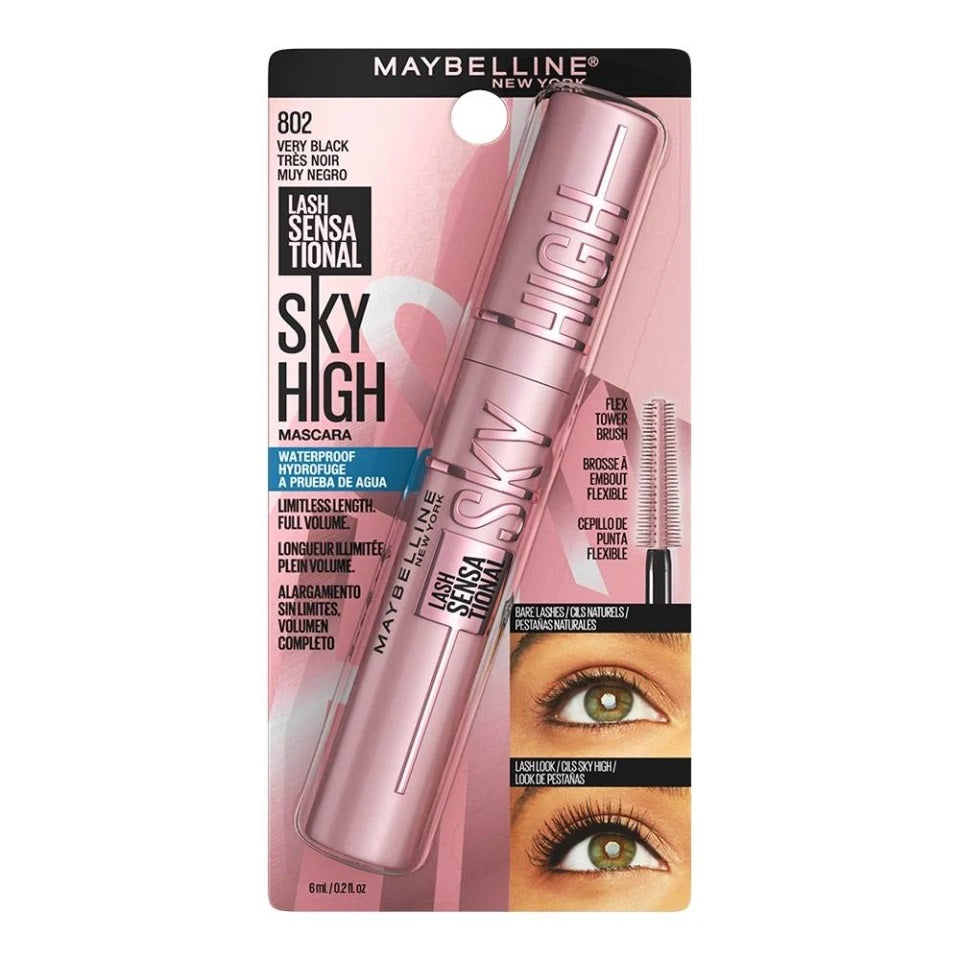 Maybelline - Lash Sensational Sky High Waterproof 802 Very Black