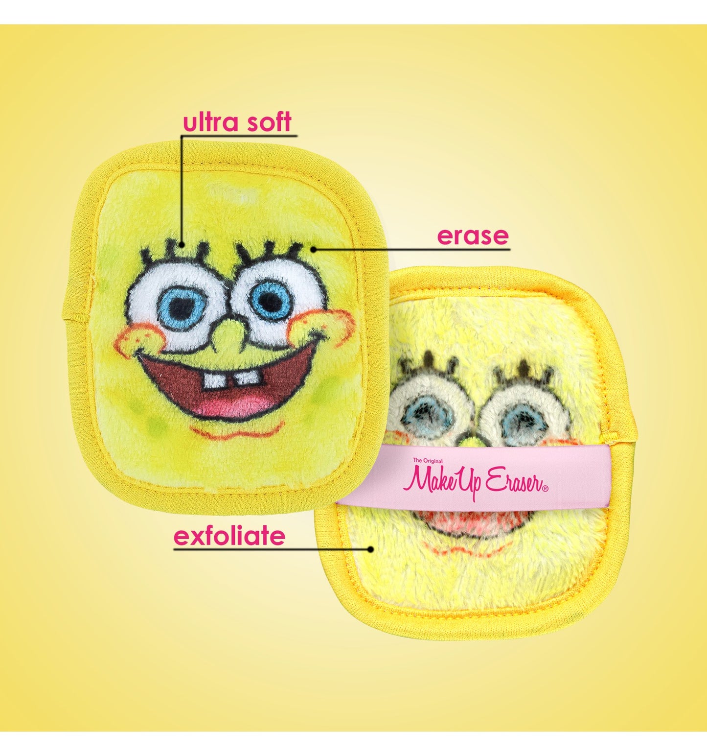 Makeup Eraser - Spongebob 7-Day Set